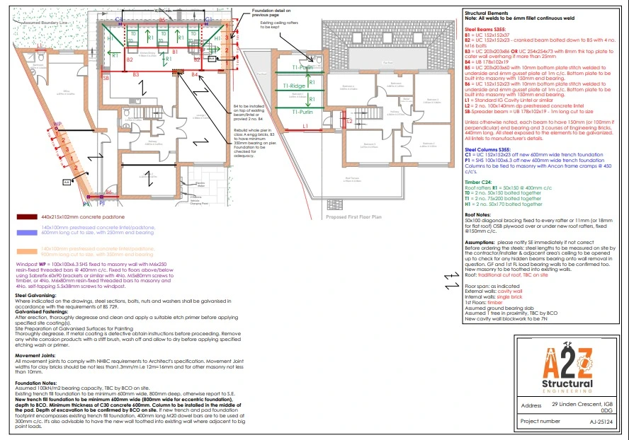 Structural Calculations for Building Control A2Z Structural